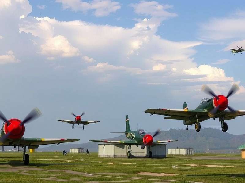 War Thunder PC gameplay screenshot showing high-detail aircraft and terrain