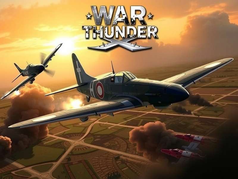 War Thunder gameplay on ultra settings showcasing detailed tanks and aircraft