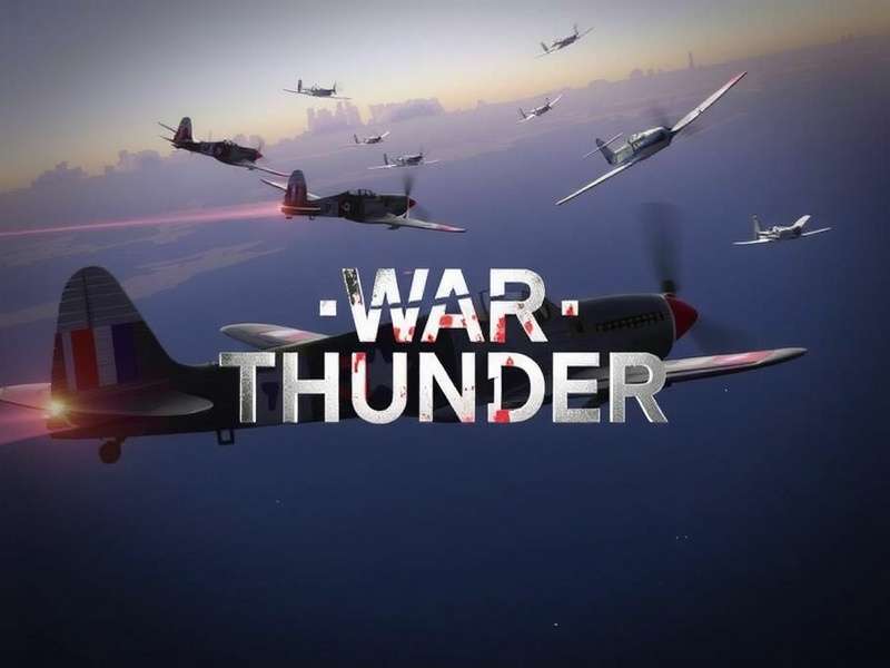 War Thunder gameplay screenshot showing tanks and planes in action