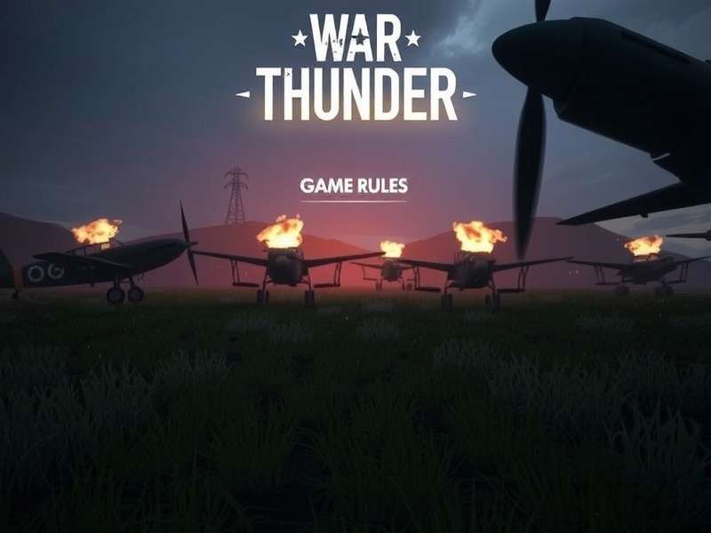 War Thunder gameplay screenshot showing tanks and aircraft in combined battle