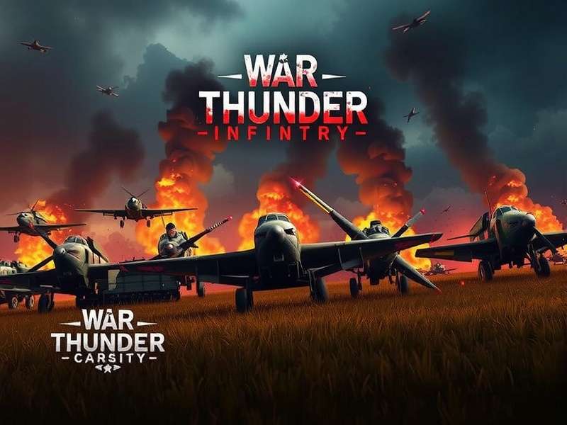 Tactical map overlay showing infantry sight lines and choke points in War Thunder's urban warfare