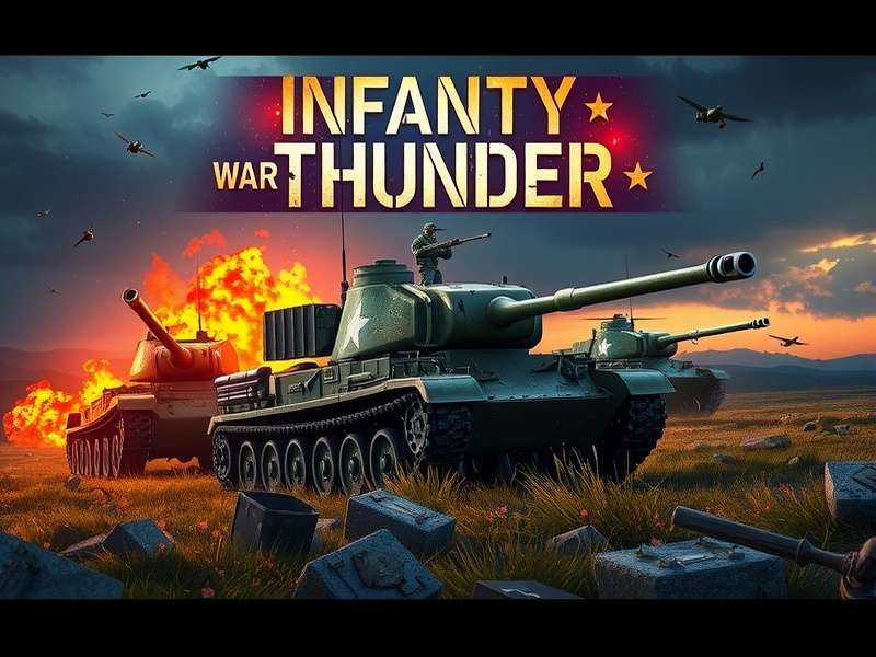 War Thunder infantry squad in urban combat