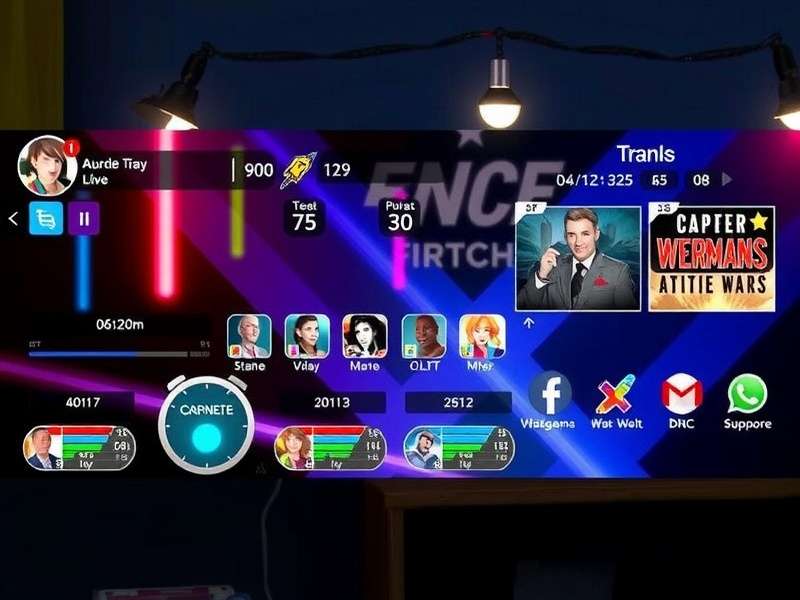 WT Live community dashboard showing real-time player statistics and battle feeds