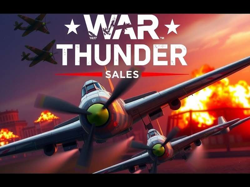 War Thunder October Sale promotional banner showing discounted premium vehicles