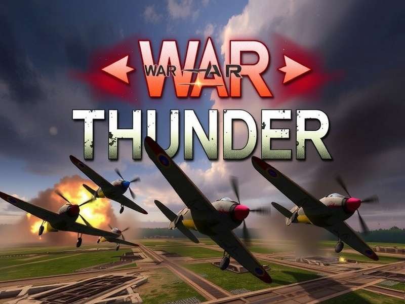 War Thunder Gameplay Screenshot showing fighter jets in combat