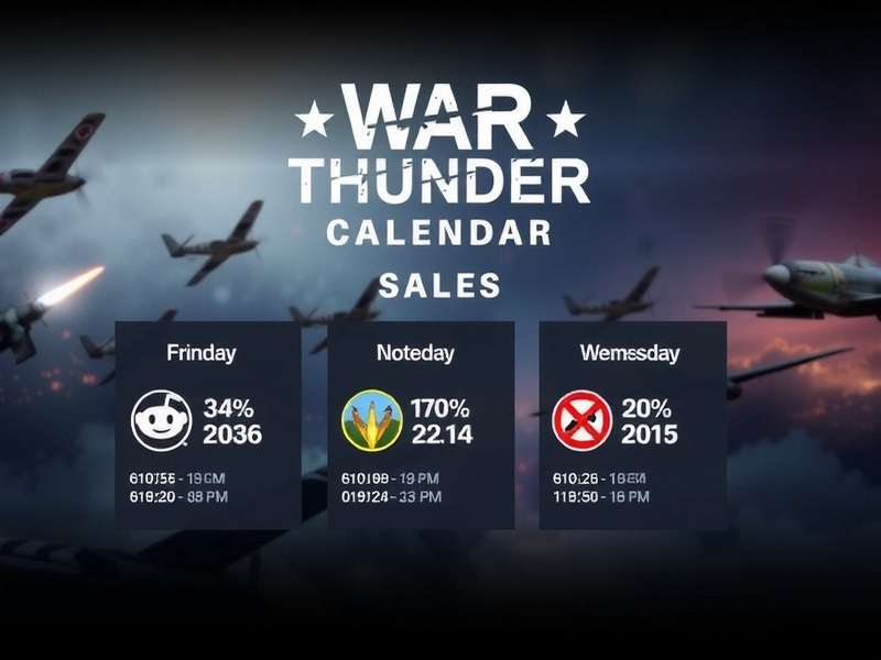 War Thunder Victory Day Sale Announcement Graphic