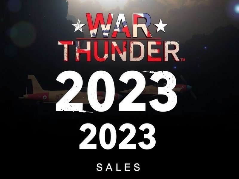 War Thunder 2023 sales data chart showing discount trends
