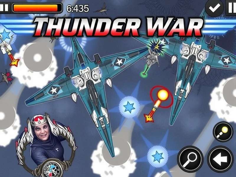 War Thunder screenshot showing aircraft and tanks in a fierce battle