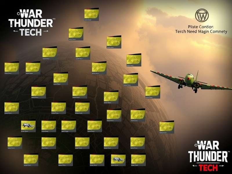 War Thunder Tech Tree showing British vehicle branches