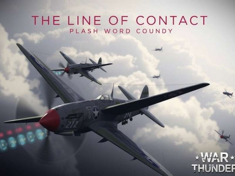 War Thunder Line of Contact gameplay screenshot showing intense frontline combat between tanks and infantry