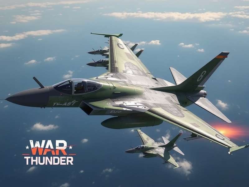 War Thunder MiG-25 and F-15 jet aircraft in combat