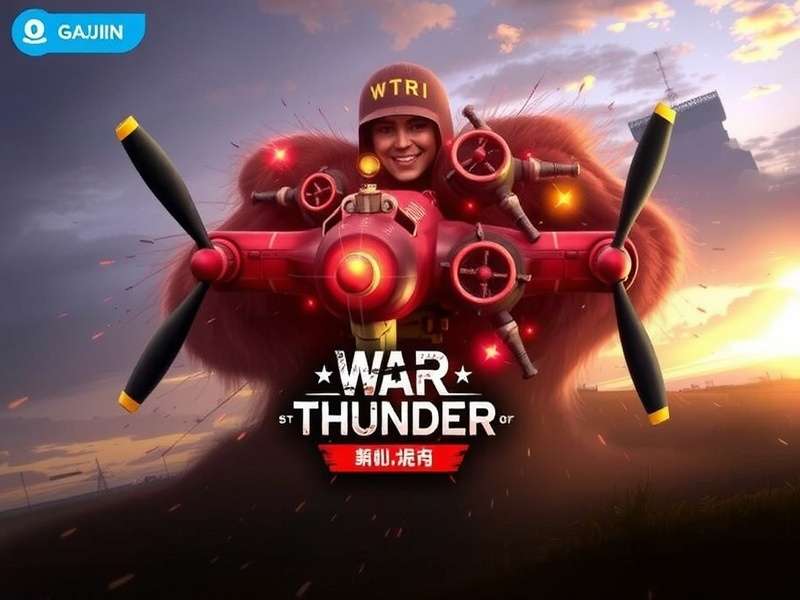 War Thunder Gaijin Login Screen and In-Game Aircraft