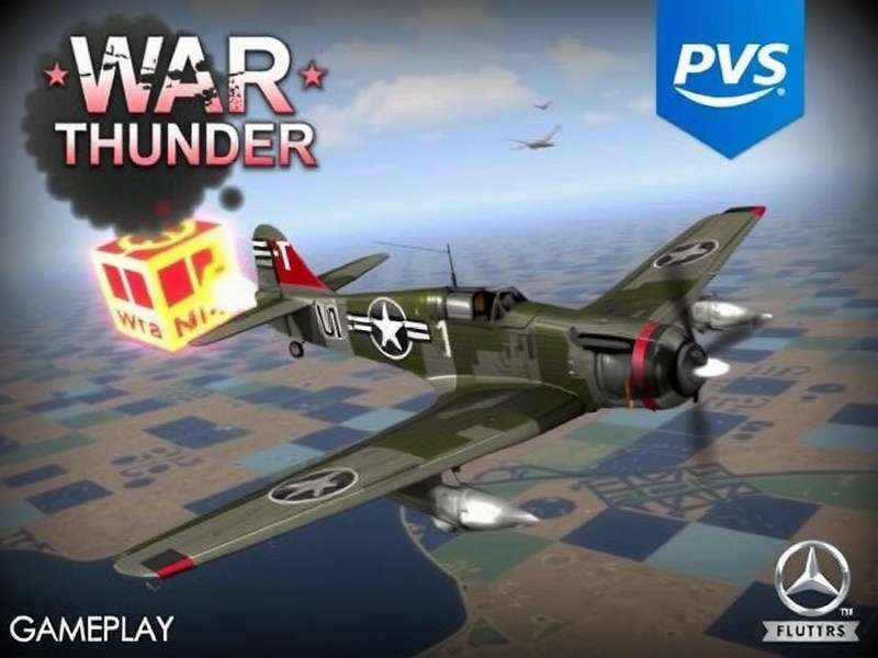 War Thunder PC gameplay showing combined air and ground combat