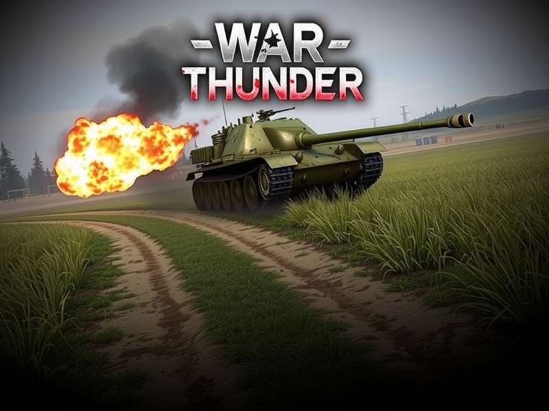 War Thunder infantry squad advancing through urban ruins