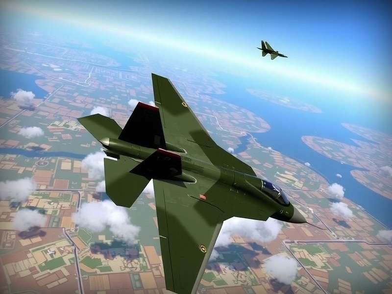 MiG-25 Foxbat aircraft on display, showing its massive air intakes and twin engines