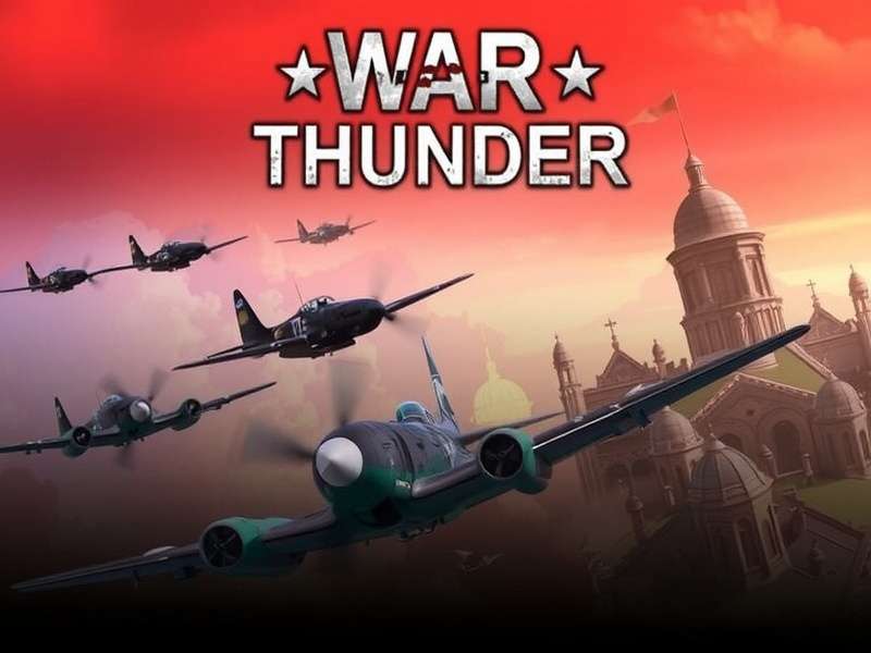 War Thunder Launcher installation options screen showing directory and server selection