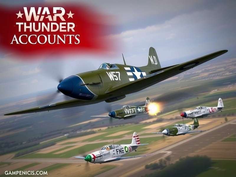 War Thunder Accounts overview showing tech tree, premium vehicles and account management dashboard