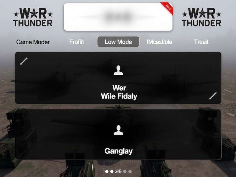 War Thunder game modes — Arcade, Realistic and Simulator battles shown in a dynamic composite image