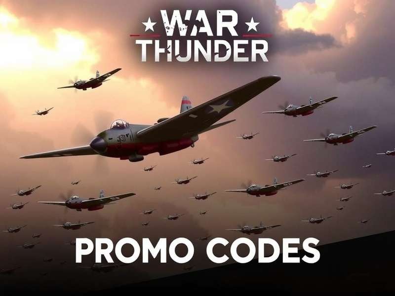 War Thunder promo code redemption screen showing the in-game interface with code entry field