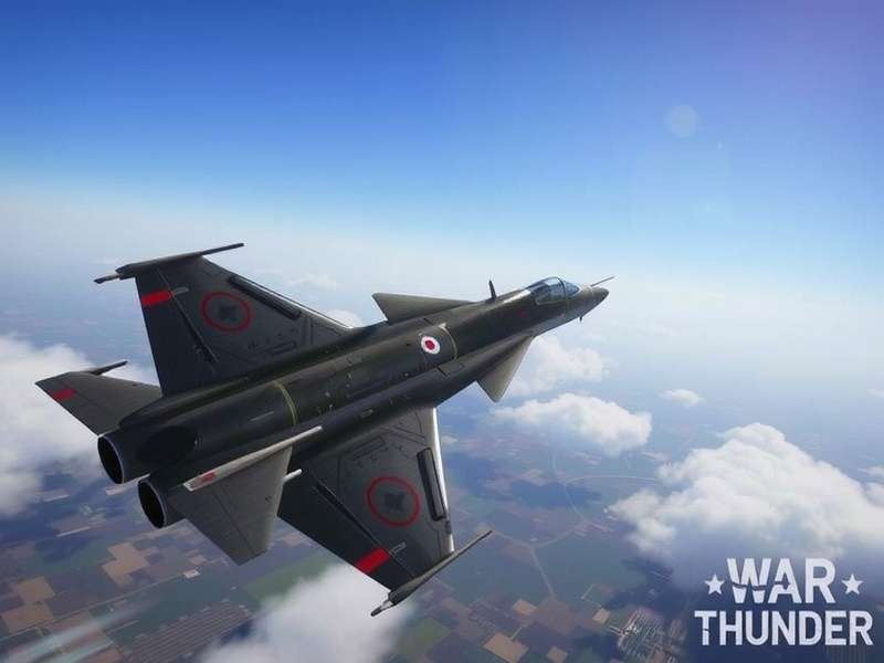MiG-25 Foxbat in War Thunder – high-altitude intercept gameplay screenshot
