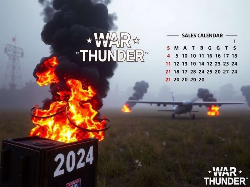 War Thunder Sales Calendar 2024 overview with major events and Reddit community highlights