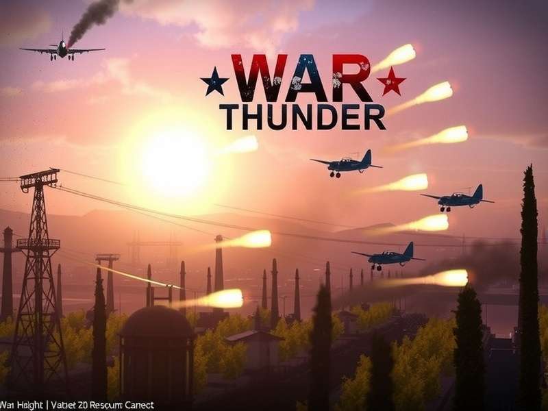 War Thunder Sights – tank scope and aircraft reticle overlay on battlefield